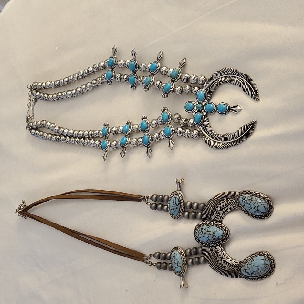 Turquoise Squash Blossom Bundle